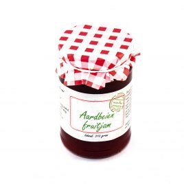 Aardbeien fruitjam